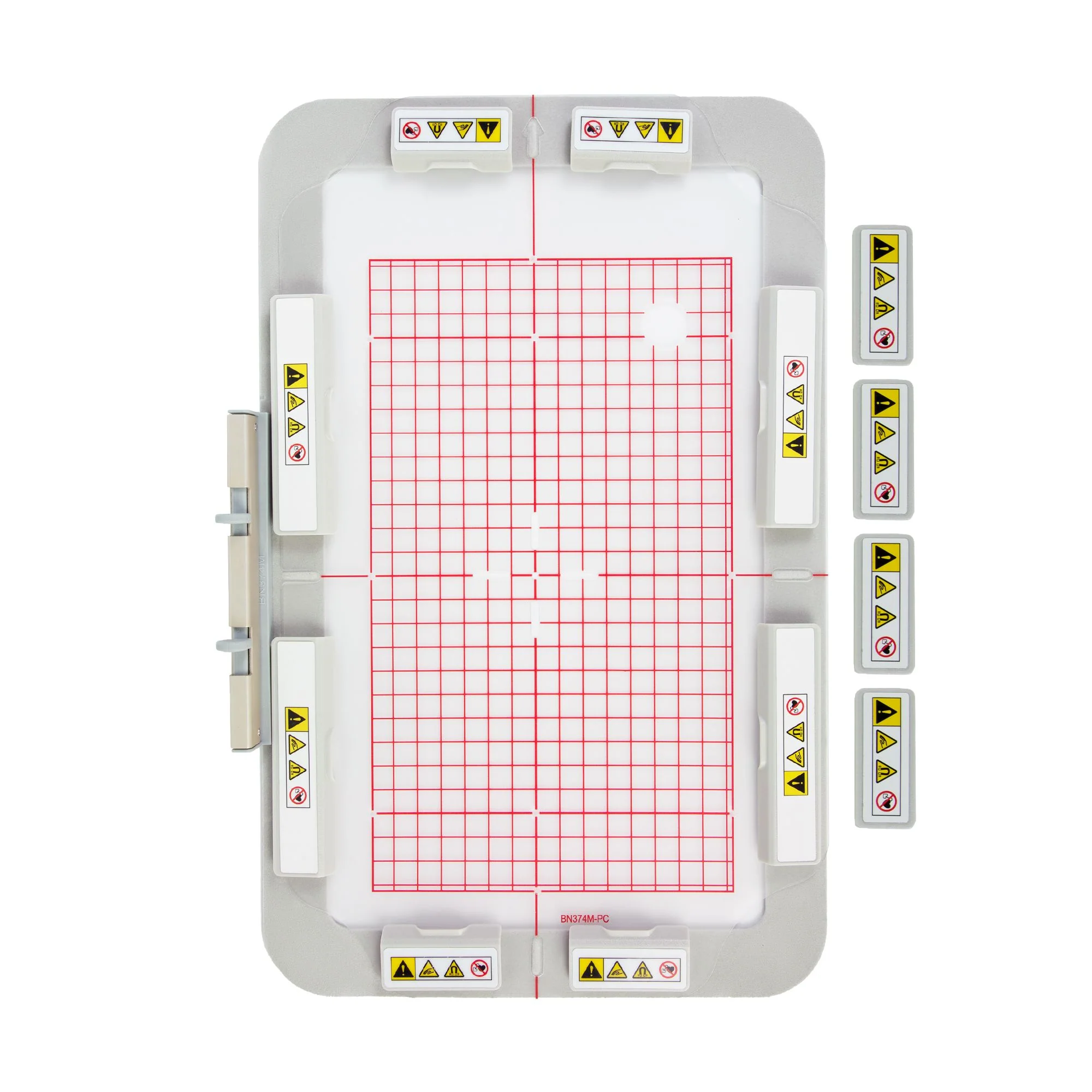 BN374MK Magnetic Hoop 6.5x10.4"(16.5x26.5cm) with Bar Magnet fit for Bernina 990/880/880 PLUS/830/790/790 PLUS/790 PRO/780/770 QE/770 QE PLUS/770 QE PRO/765 SE/750 QE/735/735 PRO/720/700/700 PRO/590/580/570 QE/570 QE E/540/535/535 E/500 embroidery machine - Image 3