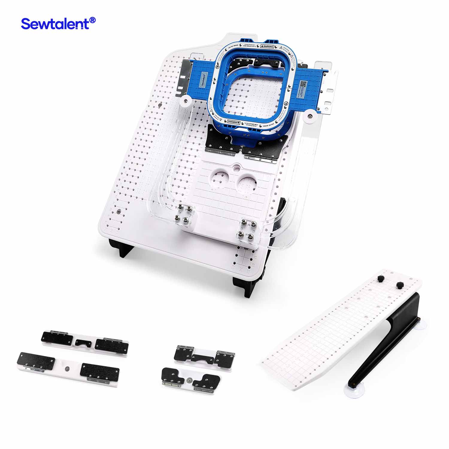 Hooping Station Kit with 5.1"x5.1" Magnetic Hoop for ZSK SPRINT 6/6L/6XL SPRINT 7/7L/7XL SPRINT 8/9 RACER 1W/1WL RACER 2W/2WL RACER 4S/4W/4WL RACER 6S/6W/6WL RACER 8S/8W/8WL Embroidery Machines