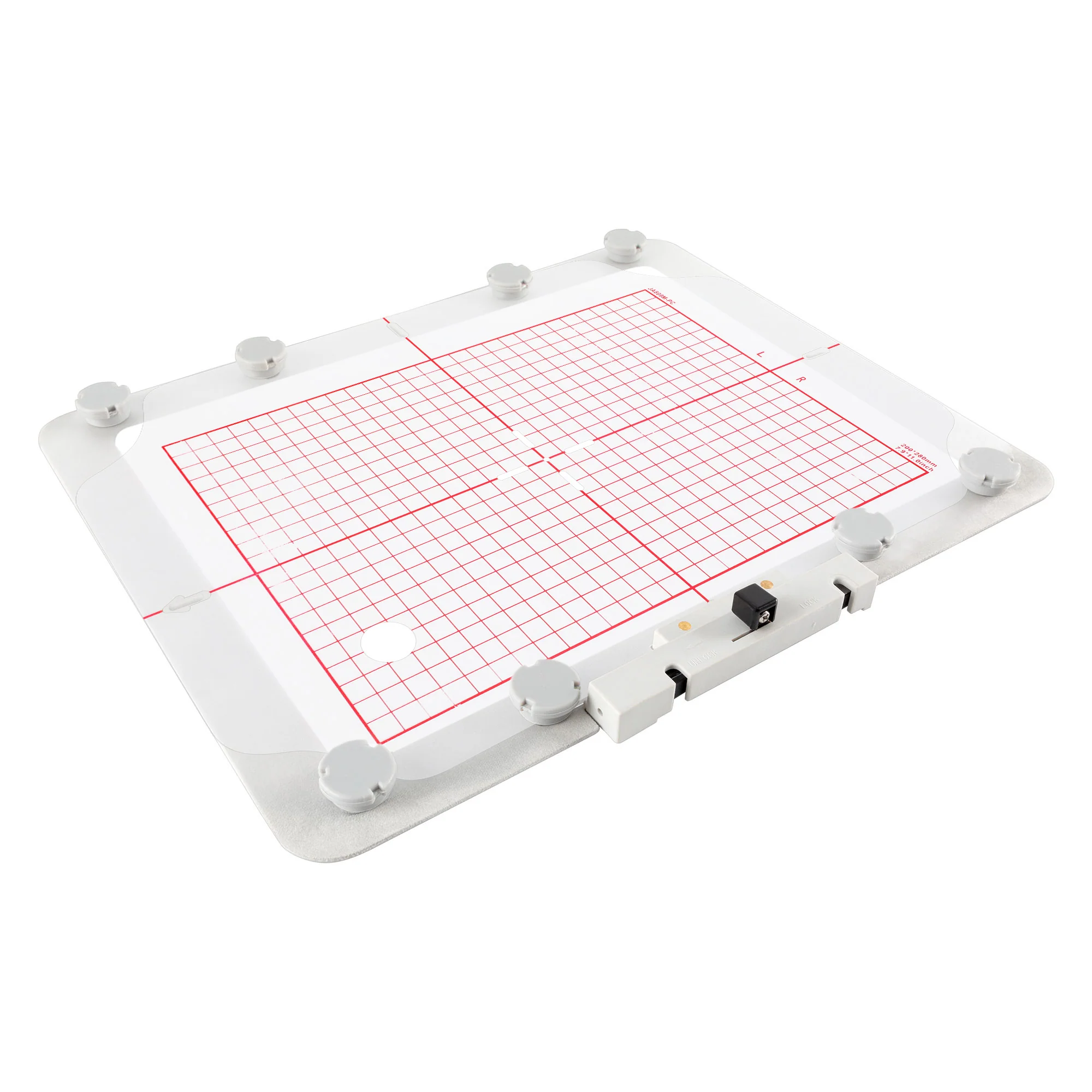 JA809M Magnetic Hoop 200x280mm 7.9x11 inch (Round magnets) for Elna eXpressive 830L Embroidery Machine - Image 2