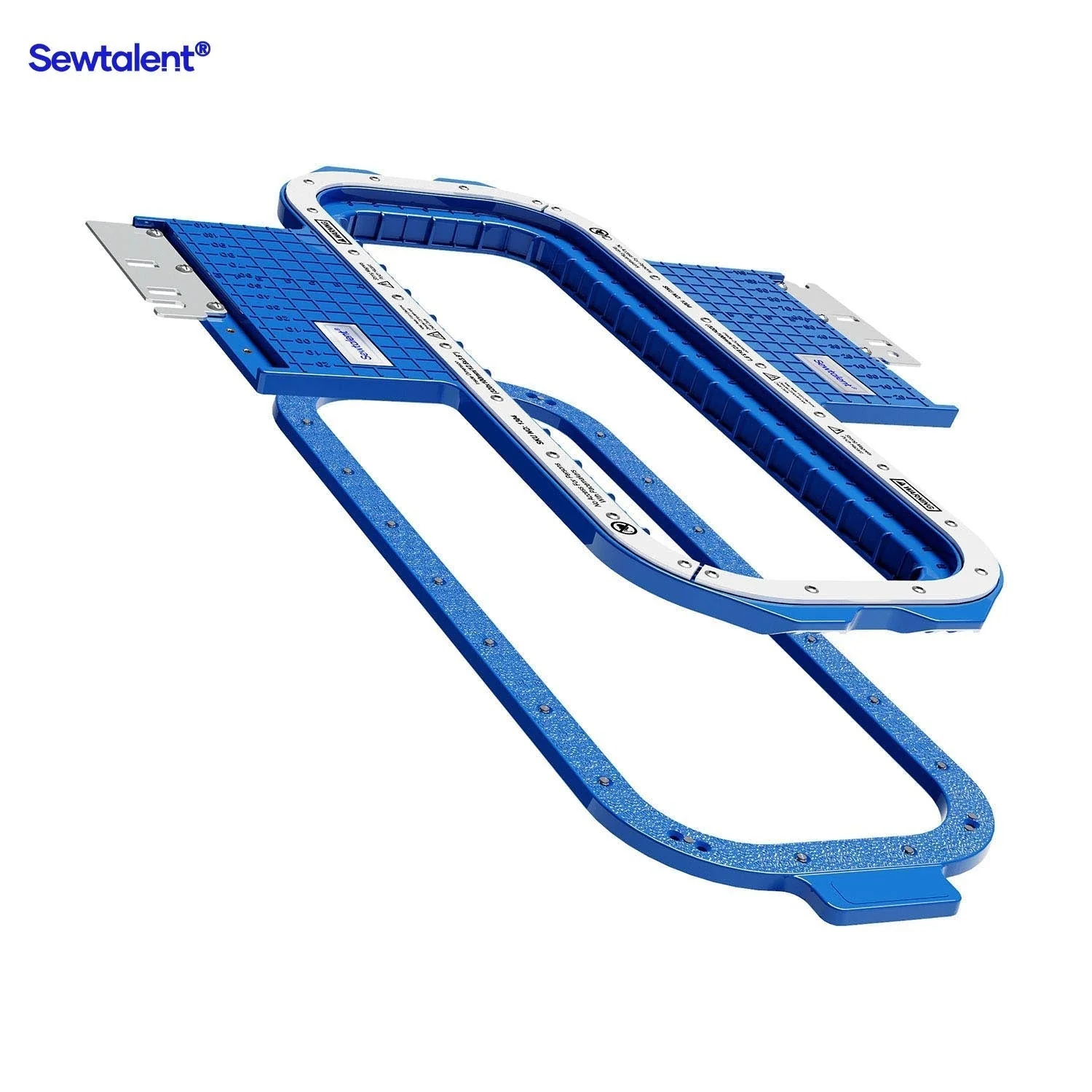 Magnetic Hoop 12.6"x3.9" | 320x100mm for Comelect Embroidery Machines - Image 2