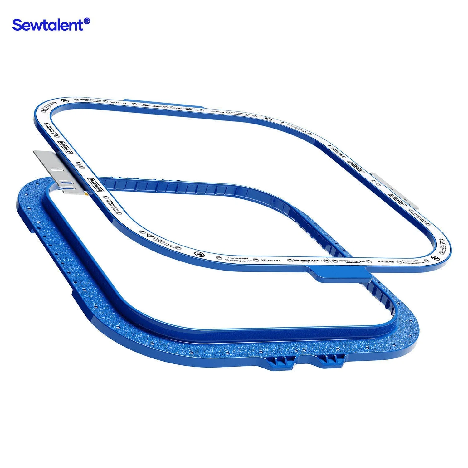 Magnetic Hoop 12"x11.5" | 305x295mm for FEIYUE Embroidery Machines - Image 2