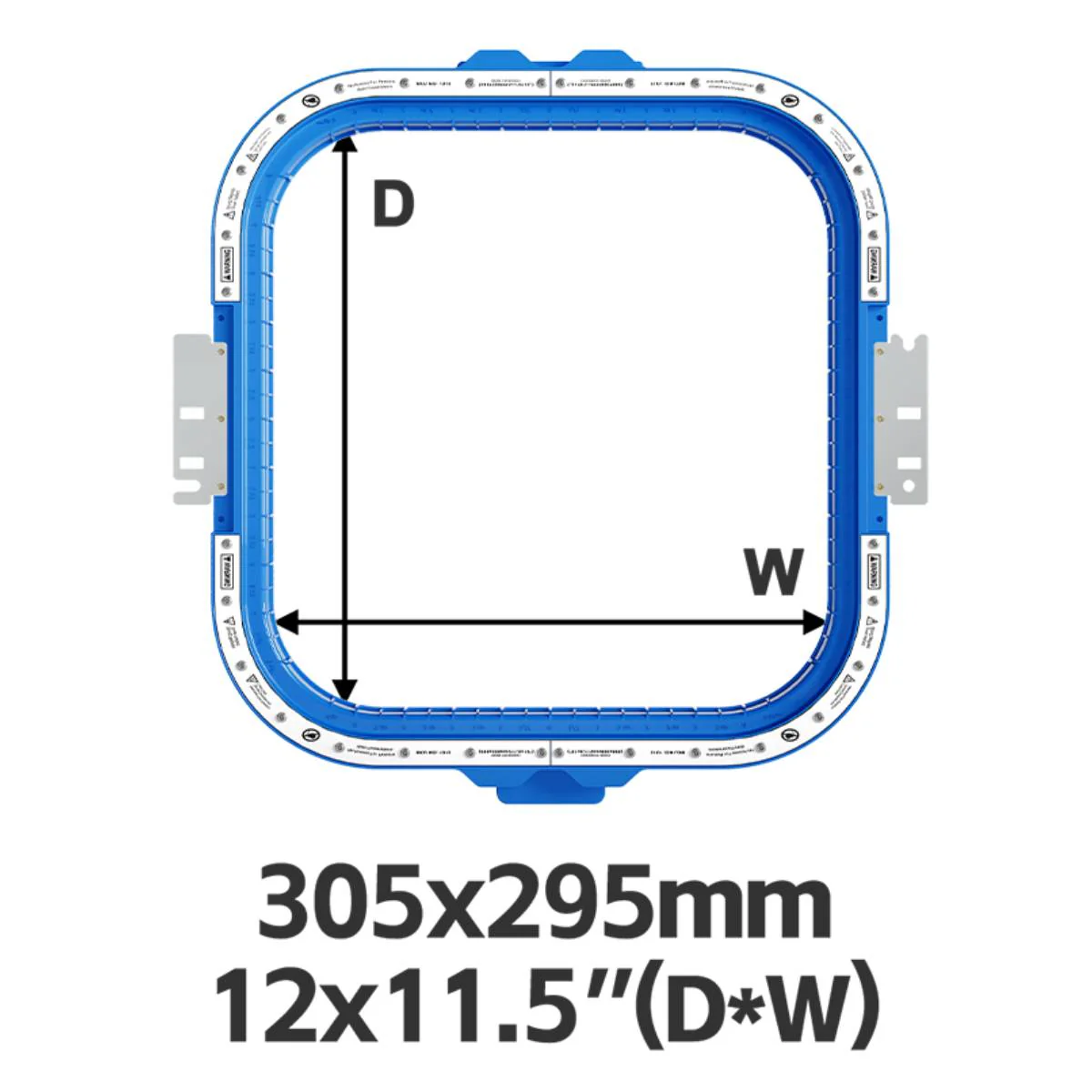 Magnetic Hoop 12"x11.5" | 305x295mm for Richpeace Embroidery Machines
