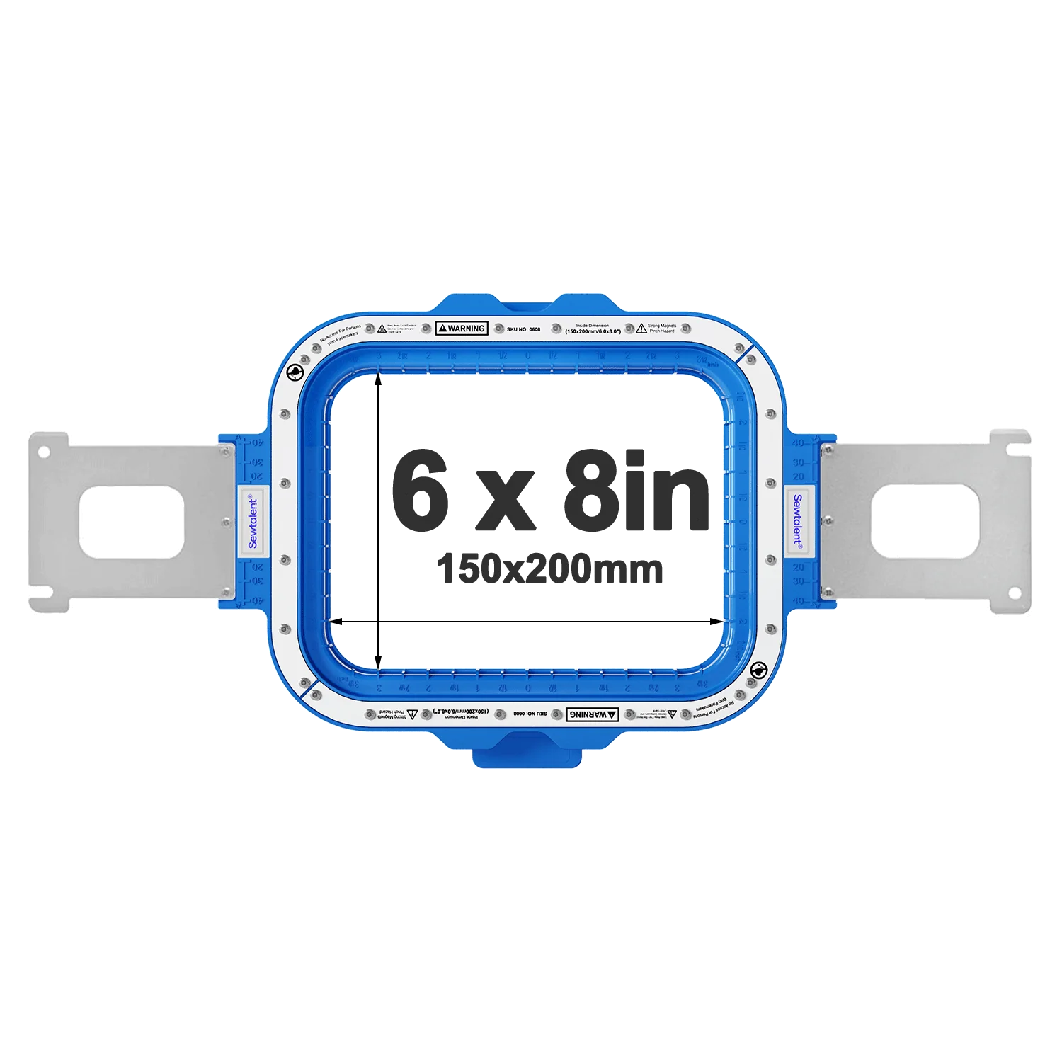 Magnetic Hoops for Brother PRS100 VR Embroidery Machines - Image 8
