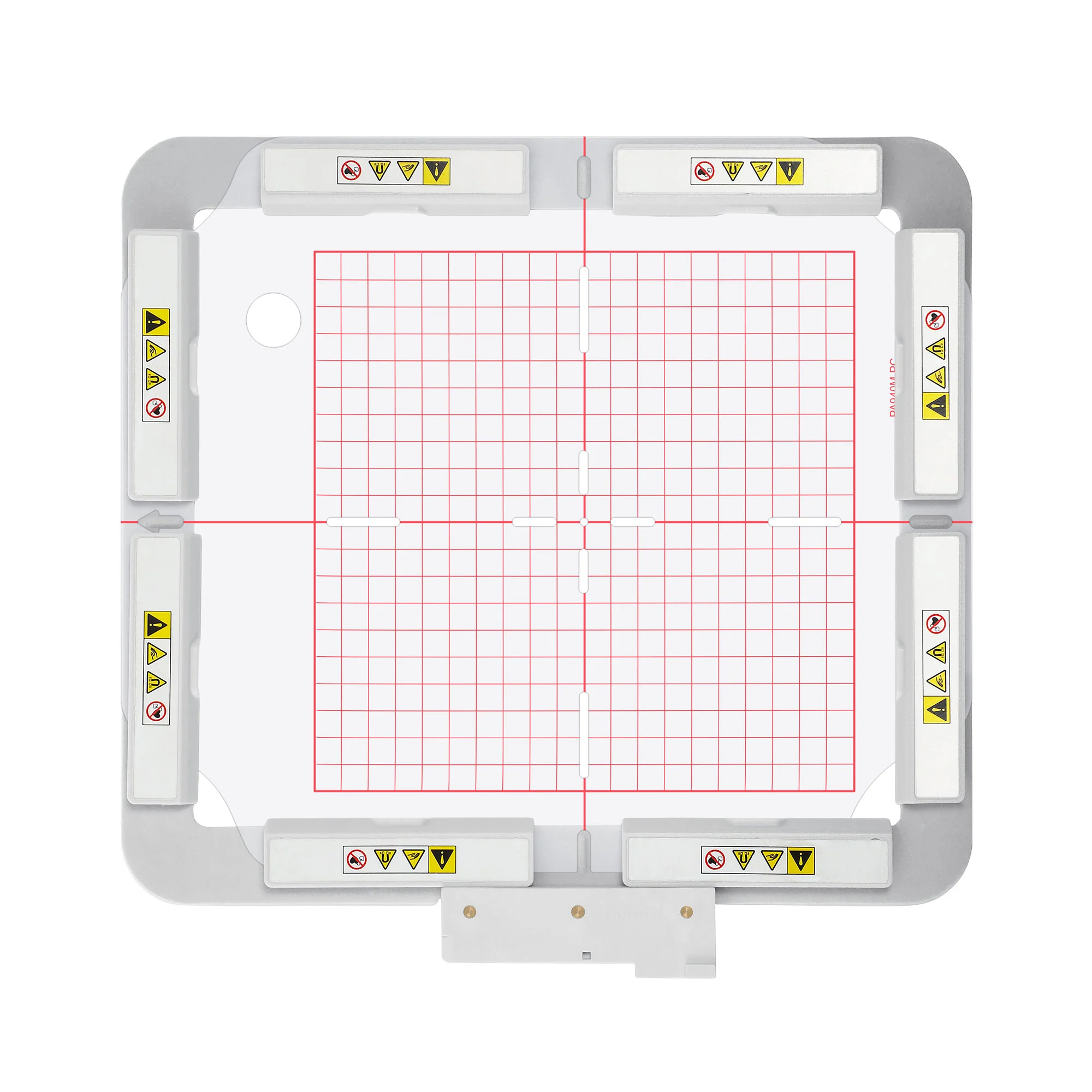 PA940MK 8"x8" 200x200mm Metal Magnetic Hoop (Long-bar Magnets) for Husqvarna Viking Designer Diamond Deluxe Royale etc. Pfaff Creative Sensation Pro Embroidery Machine - Image 10