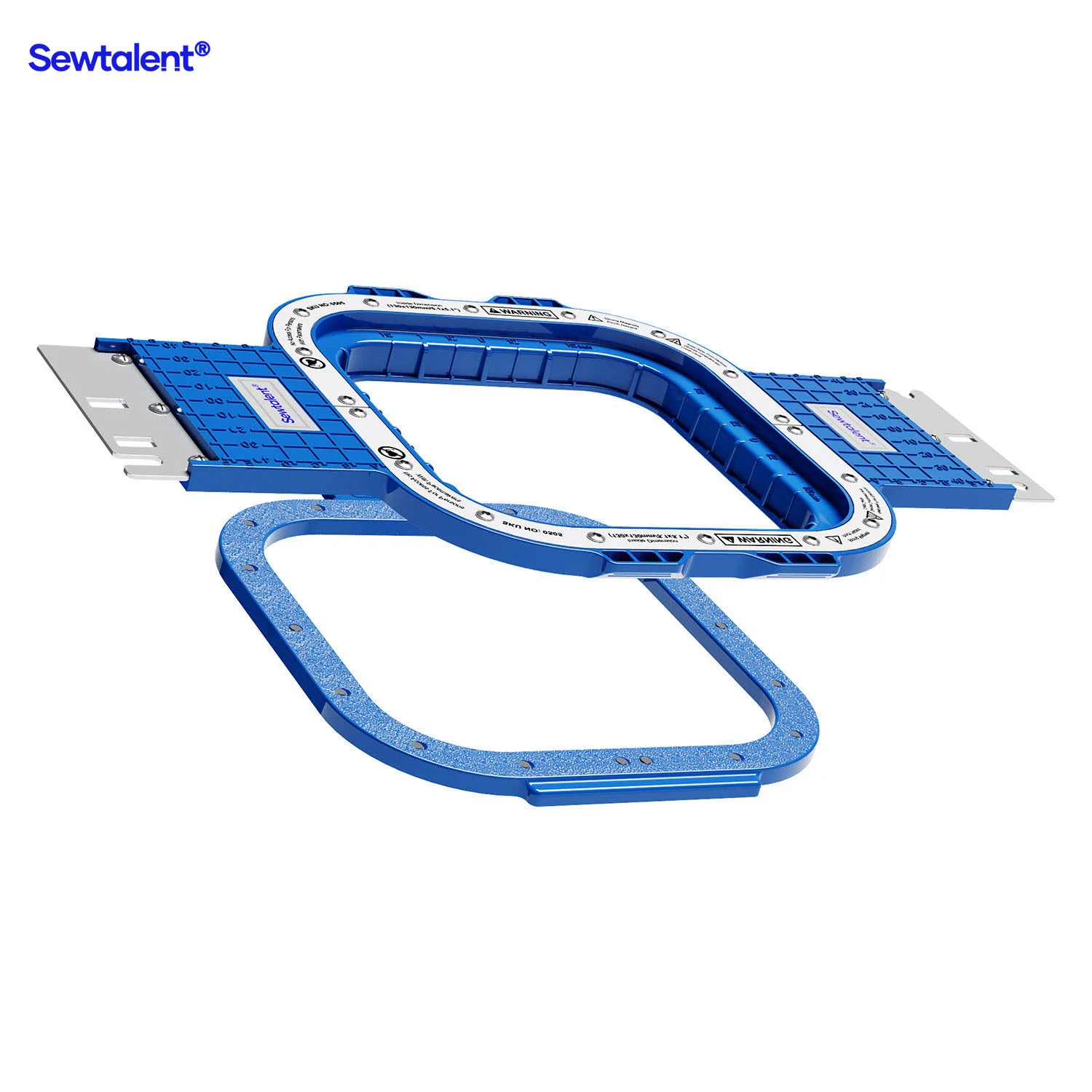 Sewtalent Magnetic Embroidery Hoop 5.1″x5.1″ | 130x130mm for PROEMB BF900 / BF1200 / BF1500 / BC1501 / FW-1501R / BC1503 / BC1504 Embroidery Machines - Image 9