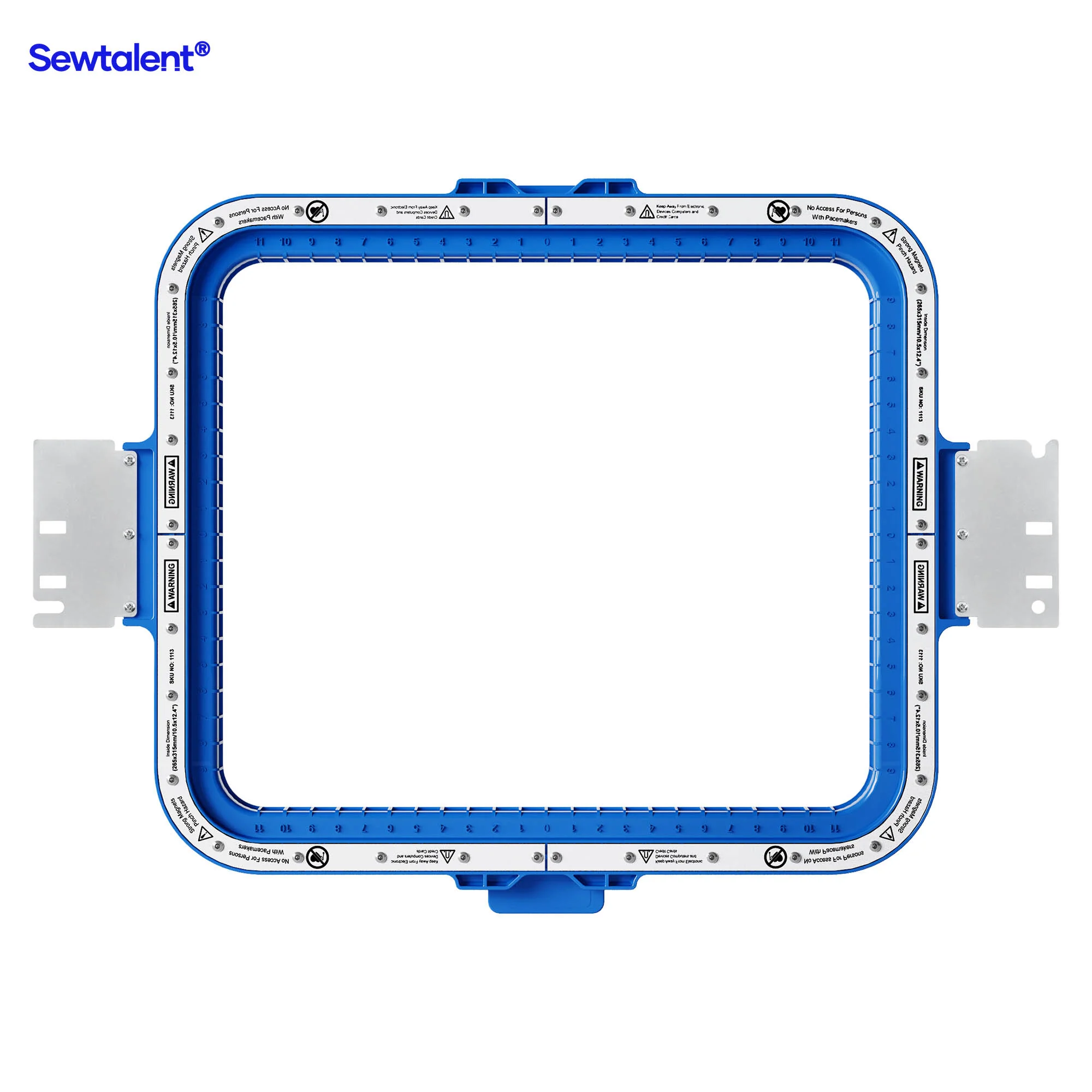Sewtalent Magnetic Hoop 10.5"x12.4" | 265x315mm for Brother Commercial BE-1201B-AC, BES-960BC, BES-1216AC, BES-1262BC Embroidery Machines - Image 6