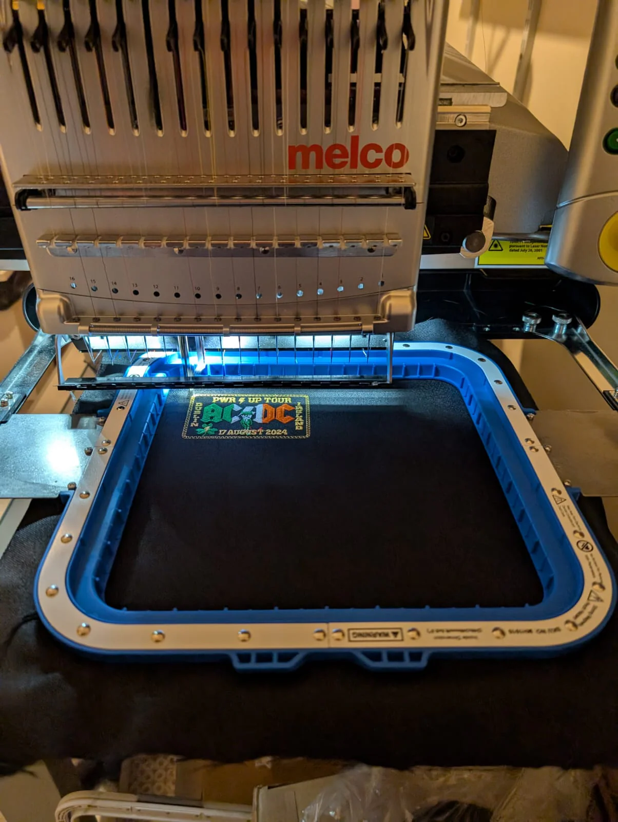 Sewtalent Magnetic Hoop 6.5" | 165x165mm for Bernina E16 | E16 Pro Embroidery Machine - Image 4
