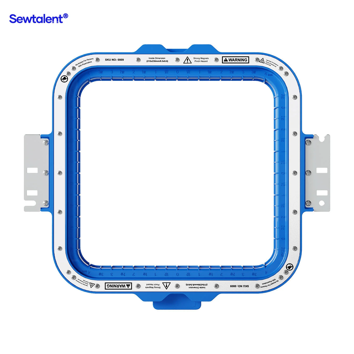 Sewtalent Magnetic Hoop 8.5"x9" | 215x230mm for BAI The MIRROR | The VISION | The VISION 2 HEADS | KESI 1504 | KESI 1506 | KESI 1508 Embroidery Machines - Image 10