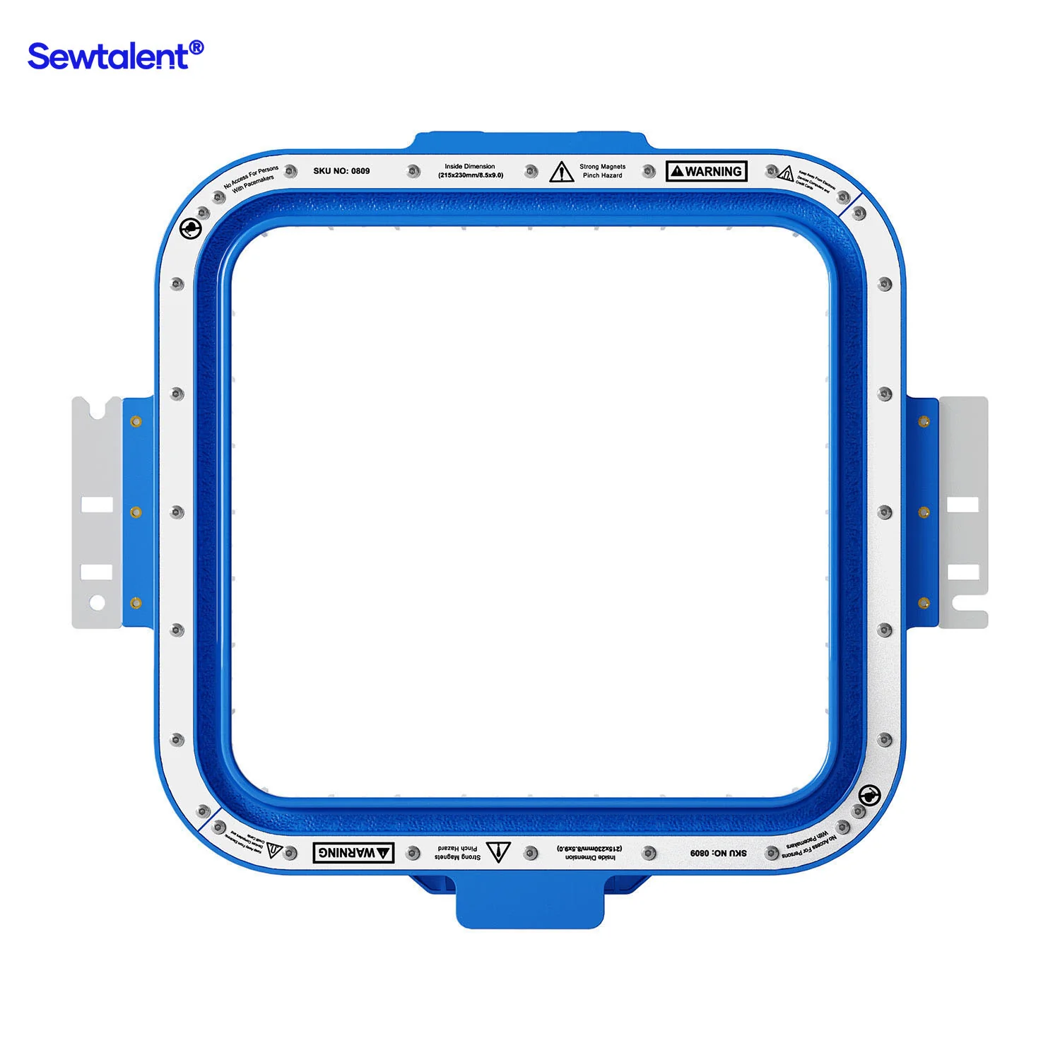 Sewtalent Magnetic Hoop 8.5"x9" | 215x230mm for BAI The MIRROR | The VISION | The VISION 2 HEADS | KESI 1504 | KESI 1506 | KESI 1508 Embroidery Machines - Image 11