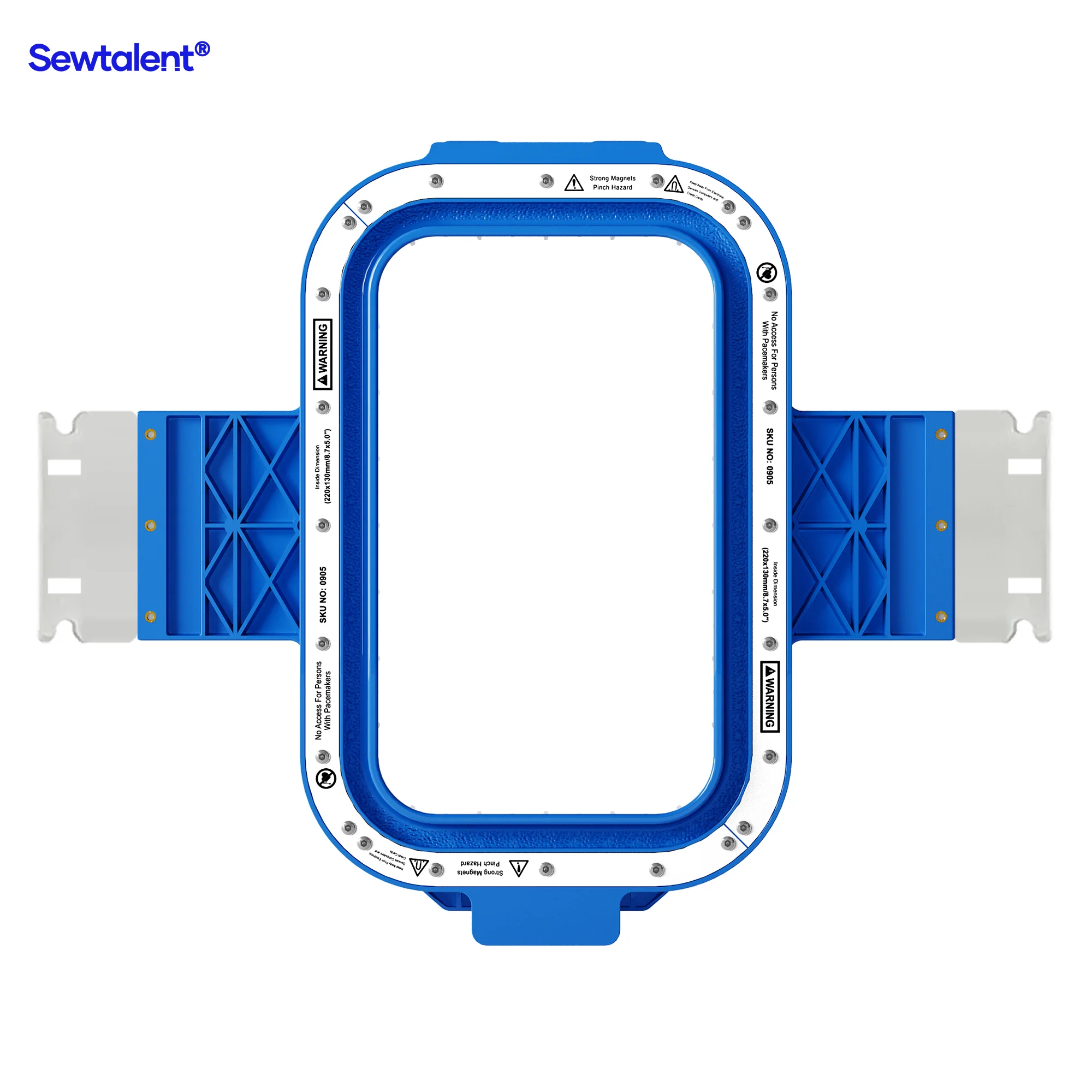 Sewtalent Magnetic Hoop 8.7″x5″ | 220x130mm for Smartstitch S-1001 | S-1201 | S-1501 | S-1501 Ultra | S-1501 Plus Embroidery Machines - Image 13