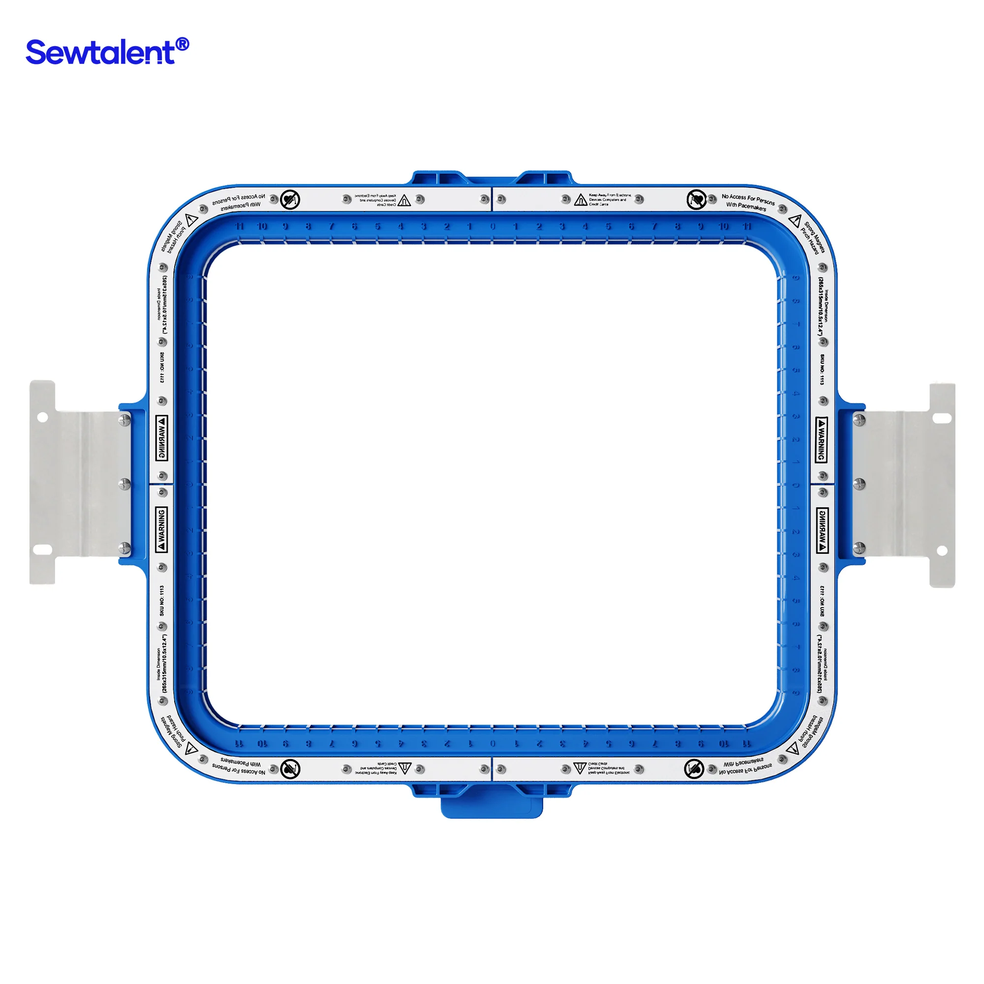 Sewtalent Magnetic Hoops 10.5″x12.4″ | 265x315mm for Barudan Embroidery Machines - Image 10