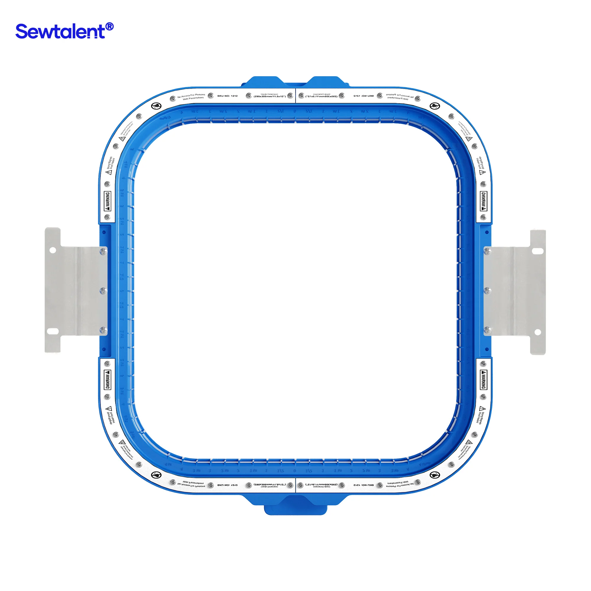 Sewtalent Magnetic Hoops 12″x11.5″ | 305x295mm for Barudan Embroidery Machines - Image 2