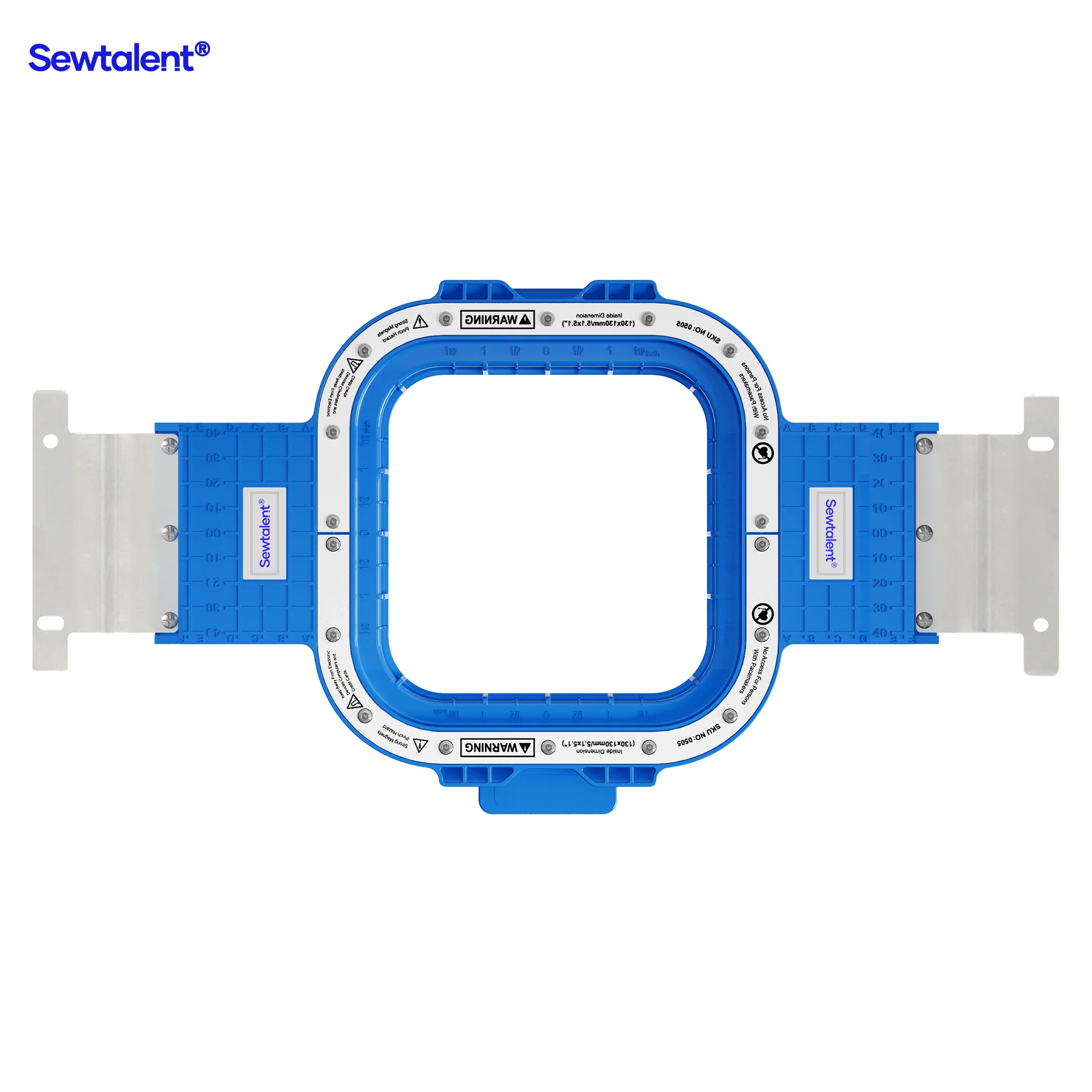 Sewtalent Magnetic Hoops 5.1″x5.1″ | 130x130mm for Barudan Embroidery Machines - Image 4