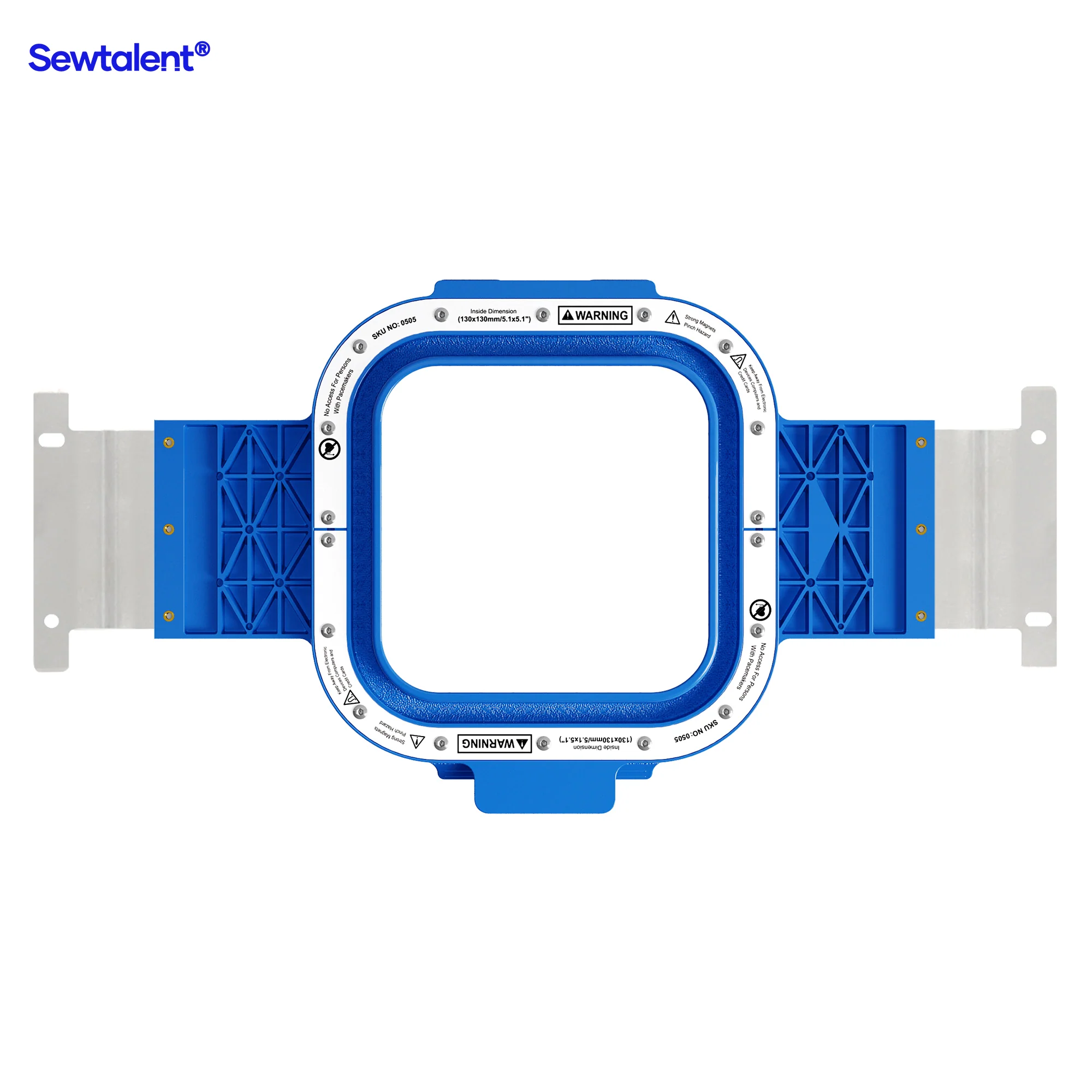 Sewtalent Magnetic Hoops 5.1″x5.1″ | 130x130mm for Barudan Embroidery Machines - Image 6