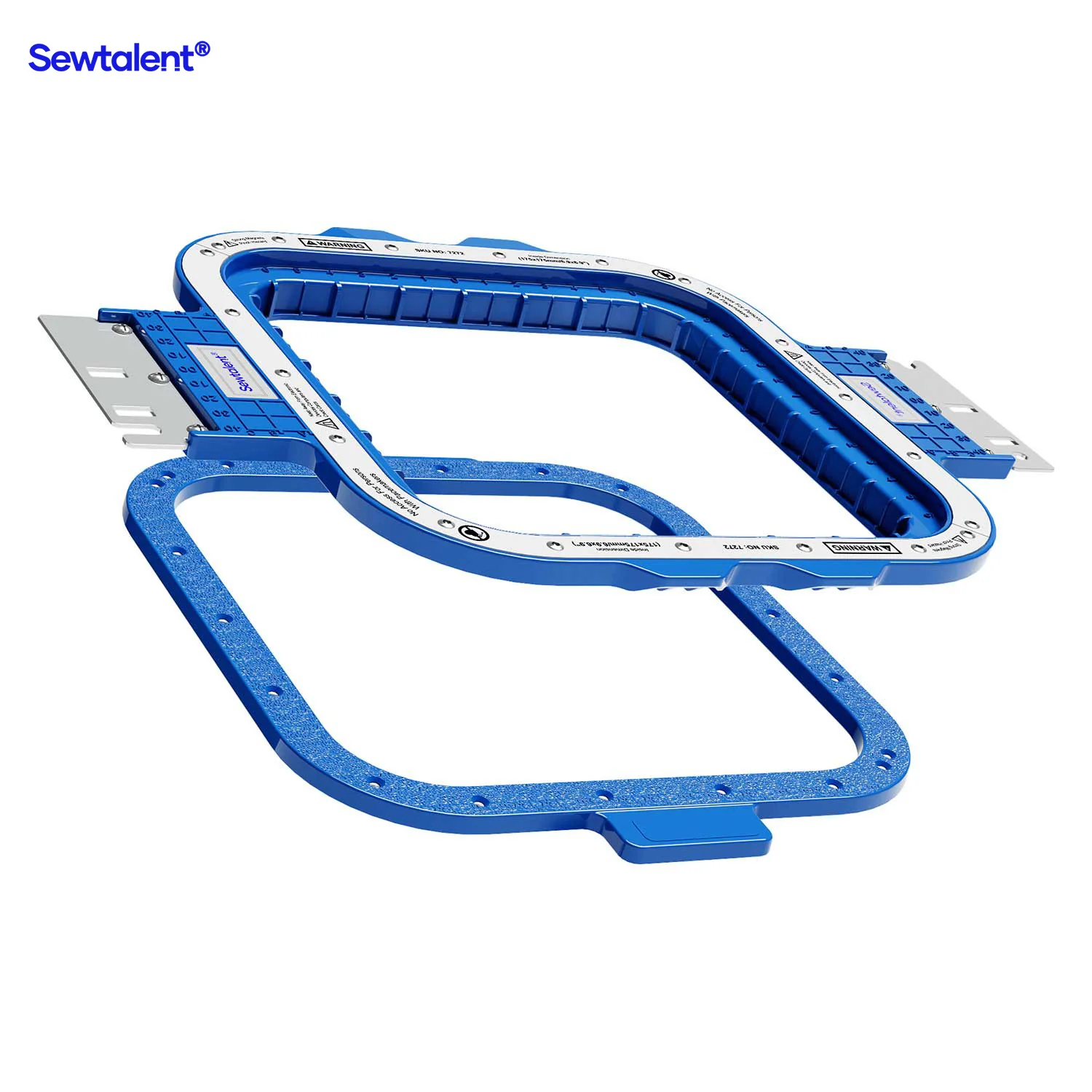 Sewtalent Magnetic Hoops 6.9″x6.9″ | 175x175mm for BAI The MIRROR | The VISION | The VISION 2 HEADS | KESI 1504 | KESI 1506 | KESI 1508 Embroidery Machines - Image 8
