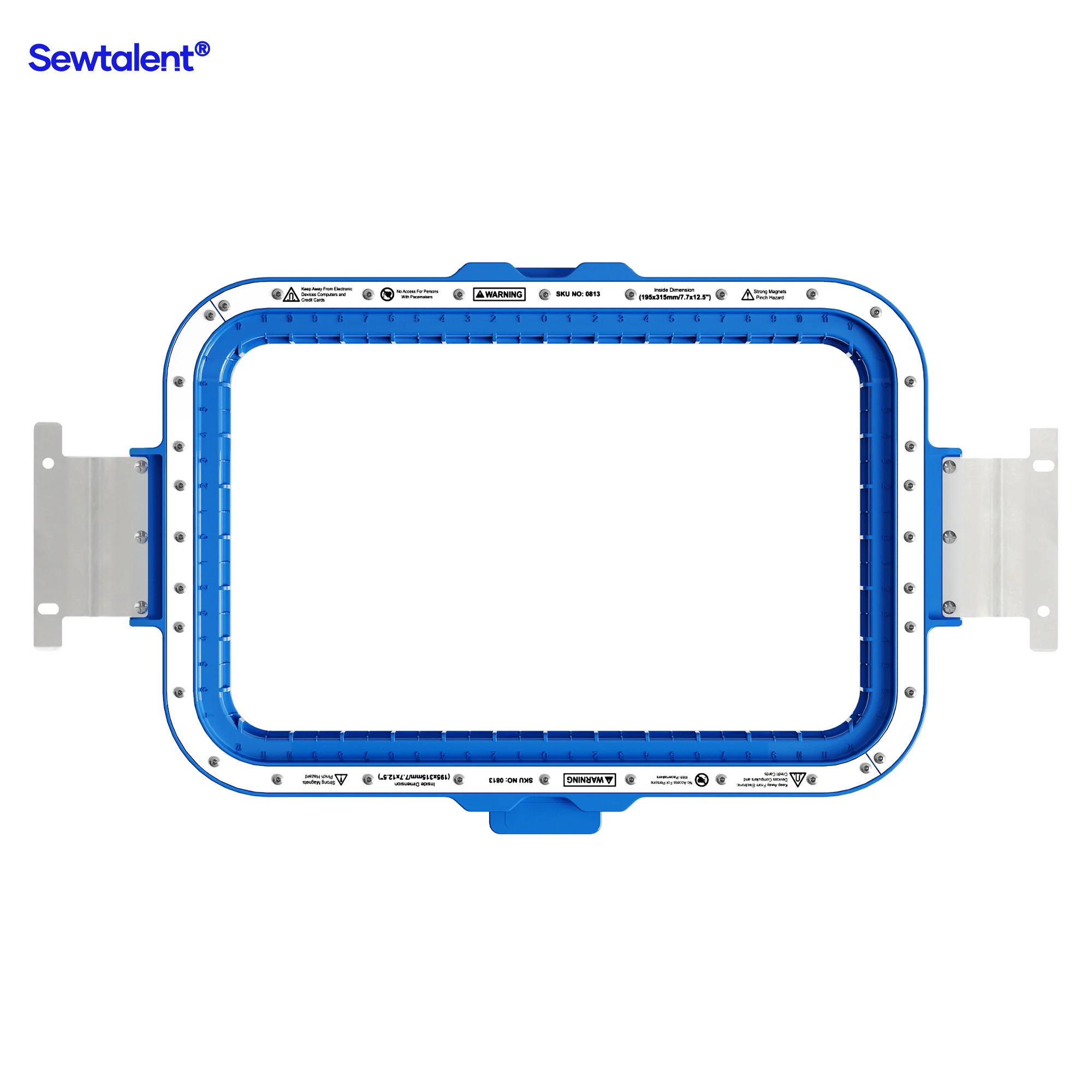 Sewtalent Magnetic Hoops 7.7″x12.5″ | 195x315mm for Barudan Embroidery Machines - Image 2