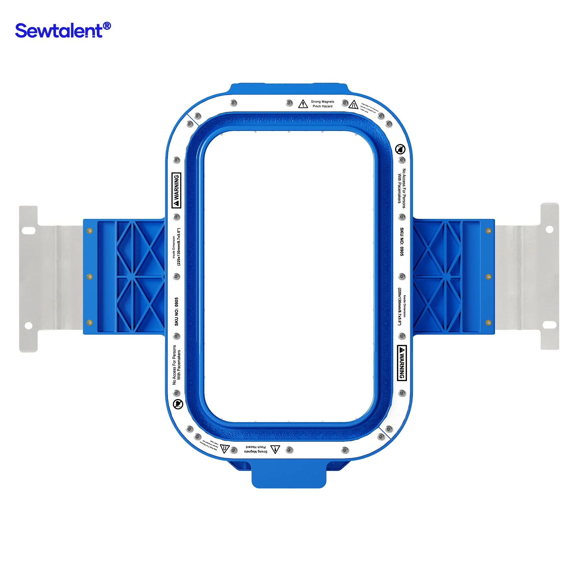 Sewtalent Magnetic Hoops 8.7″x5″ | 220x130mm for Barudan Embroidery Machines - Image 3