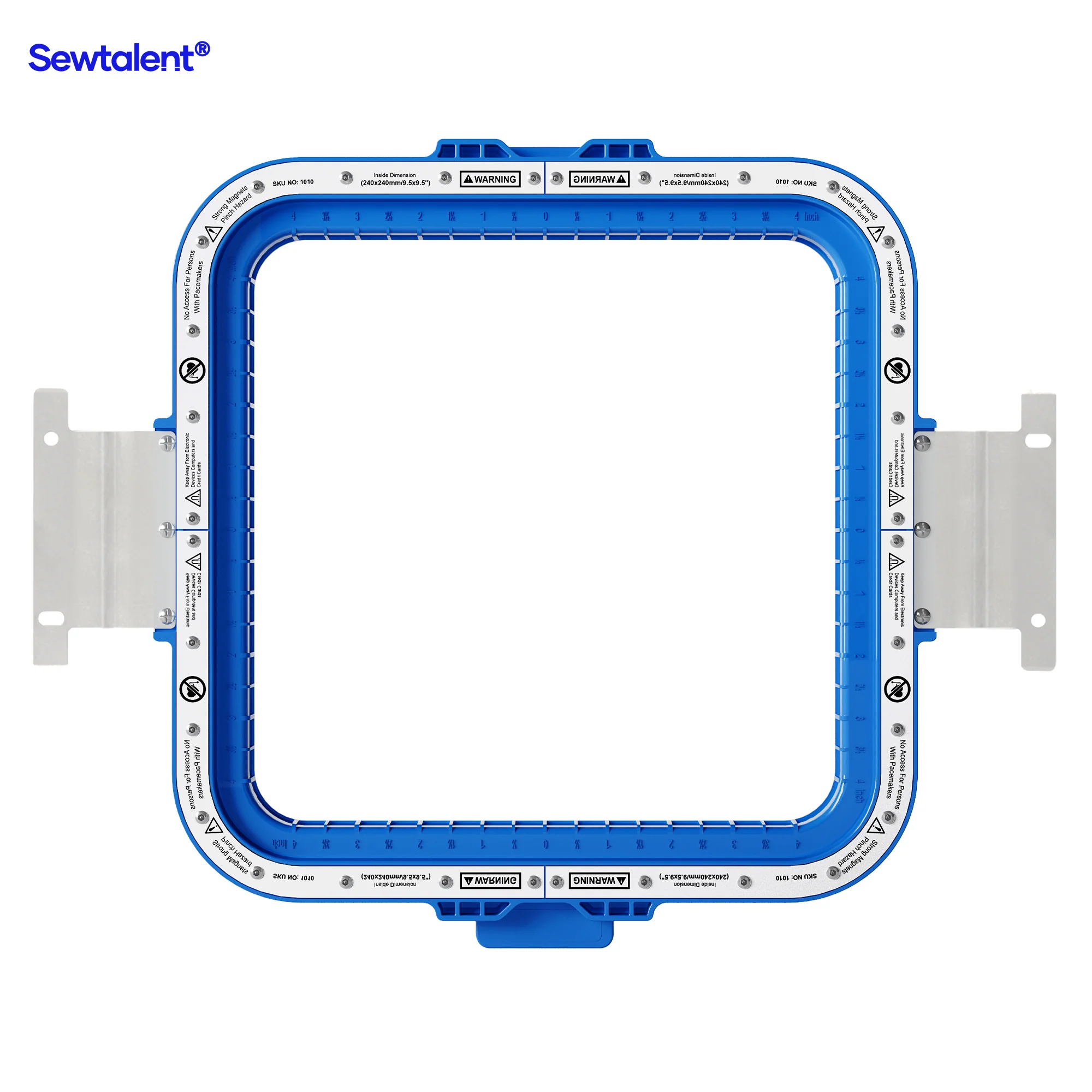 Sewtalent Magnetic Hoops 9.5″x9.5″ | 240x240mm for Barudan Embroidery Machines - Image 2