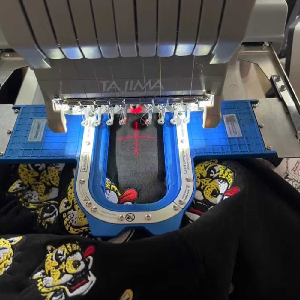 Sewtalent Magnetic Hoops Only for Juki Tajima SAI MDP-S0801C 8 Needle embroidery machine - Image 6